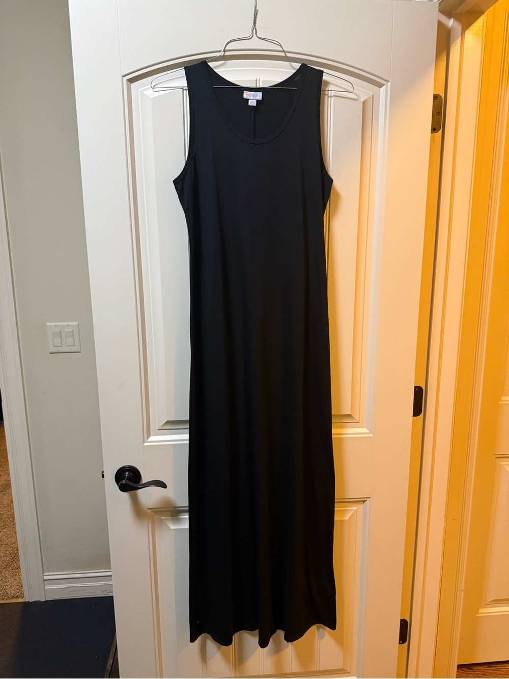 LuLaRoe Black Sleeveless Maxi Dress